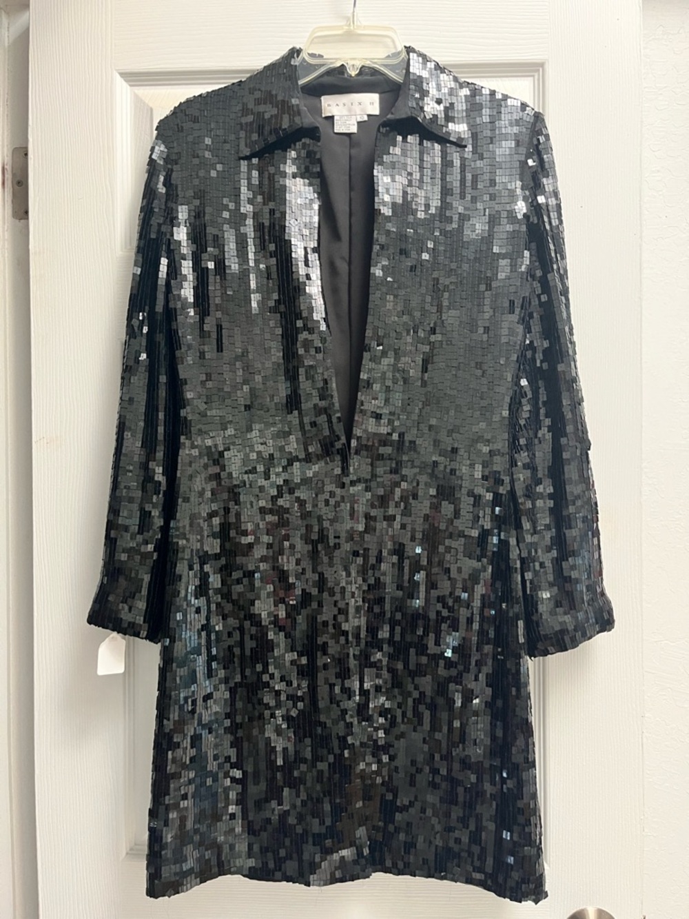 Sequined Black Jacket by Basix II